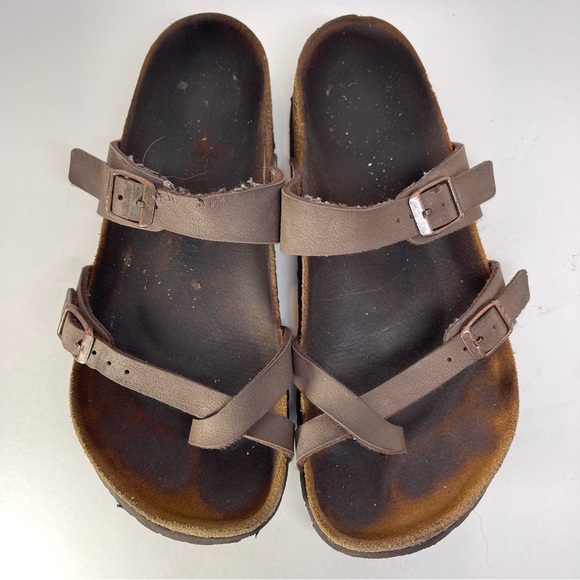 Birkenstock Mayari Birkibuc-Mocha Size 36 US 5-5.5 - Picture 1 of 11